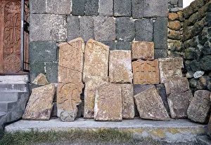 Mariam: Khachkars, Sevanavank Monastery, Gegharkunik, Armenia