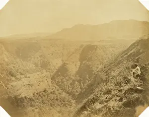 Adamson: Khandalla and the great ravine from the long Tunnel