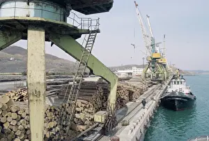 Berths: Khasansky sea commercial port
