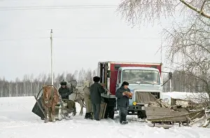 Sverdlov: Khlebny intersection