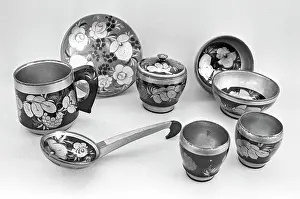 Zagulyayev: Khokhloma painting, 1987