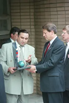Khristoforov: Khrunichev Space Centre Head Anatoly Kiselev greets