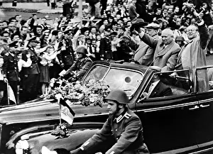 Grotewohl: Khrushchev in East Berlin