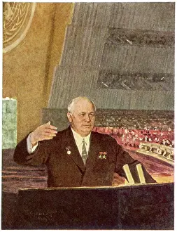 Khruschev: Khrushchev Speaking at the UN