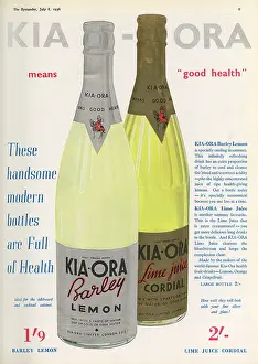 Cordial: Kia-Ora advertisement, 1936
