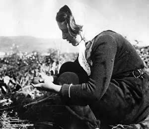 Kibbutz: Kibbutz - working in a field