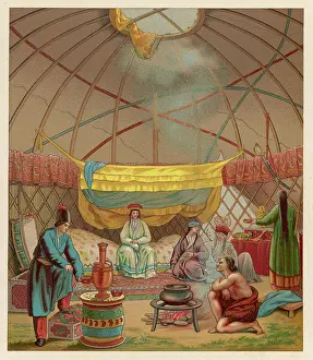 Samovar: Kibitka Interior