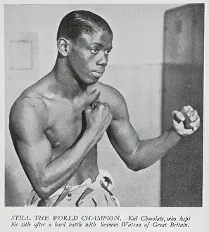 Kid Chocolate, Boxer