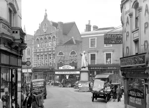 Kidderminster: Kidderminster, the Bull Ring c1950