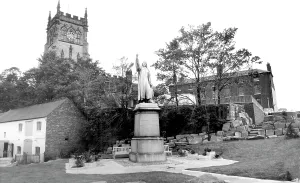 Kidderminster: Kidderminster, Richard Baxter Memorial c1970