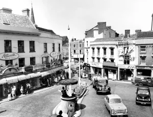 Kidderminster: Kidderminster, Town Centre 1957