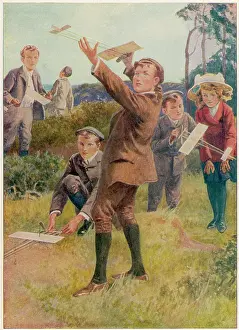 Unwinding: KIDS FLY MODEL PLANES