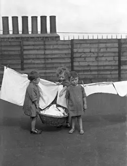 Pegging: KIDS HANG OUT WASHING