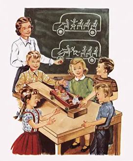 Instructs: Kids Learn Bus Safety