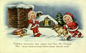 Pushes: Kids, Presents and Dog