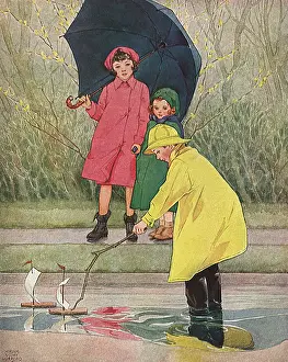 Kids in the Rain