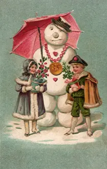 Syne: Kids with Snowman