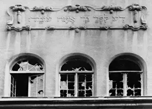 Deteriorated: Kiel synagogue after Crystal Night