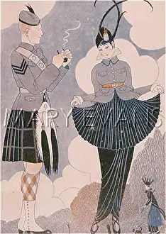 Kilted: KILTED OVER-SKIRT 1915