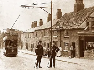 Kimberworth Tram Terminus early 1900s