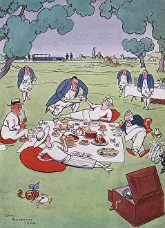 H M Bateman (iln): One Kind of Picnic - Another by H. M. Bateman 1 of 2