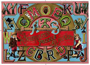 1885copy1: Kindergarten Alphabet