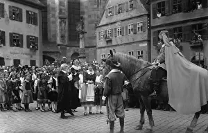 Children S: Kinderzeche in Dinkelsbuehl, 1932