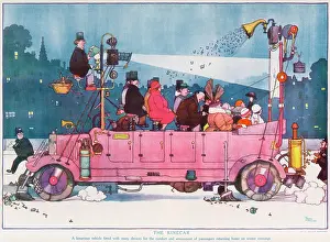 Immensely: The Kinecar by William Heath Robinson