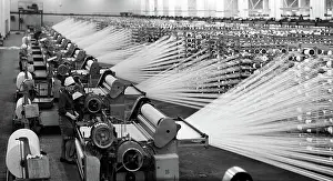 Workshops: At Kineshma spinning and weaving mill, 1967