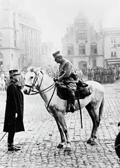 Furnes: King Albert I of Belgium in World War One