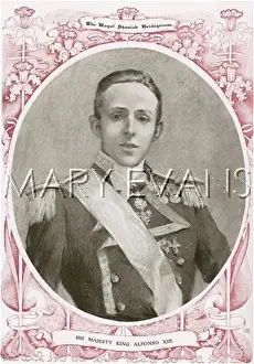 Narrowly: King Alfonso XIII