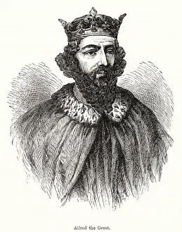 Saxons: King Alfred