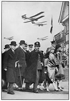 Amanullah: King Amanullah at Hendon 1928