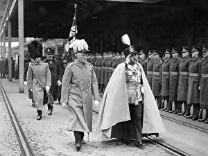 Amanullah: King Amanullah Khan in Dover, 1928