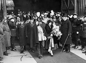 Amanullah: King Amanullah Khan and Paul von Hindenburg in Berlin, 1928