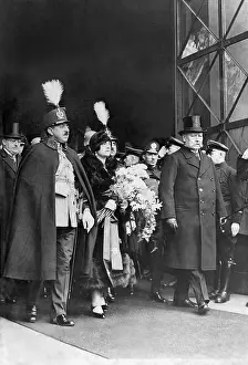 Amanullah: King Amanullah Khan and Paul von Hindenburg in Berlin, 1928