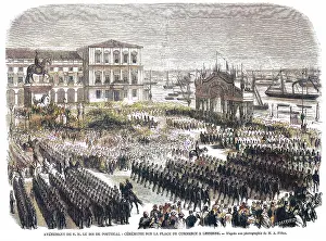 KING ARRIVES AT LISBON