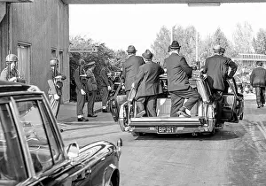 Bodyguards: King Baudouin and Queen Fabiola