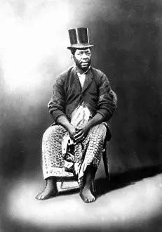 Cloths: King Bell, prince of Cameroon