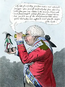1803: The King of Brobdingnag and Gulliver. James Gillray