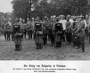 Czar: The King of Bulgaria in Potsdam, 1912