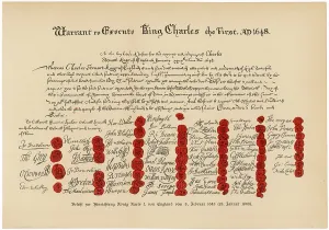 Warrant: King Charles I Executed - Warrant