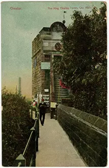 Pyramidal: The King Charles Tower on the City Wall, Chester