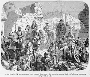 Conquer: King Charles VI entering Paris