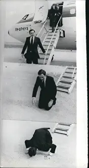 Kissed: Former King Constantine of Greece