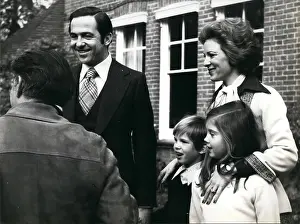 Alexia: Former King Constantine of Greece and family