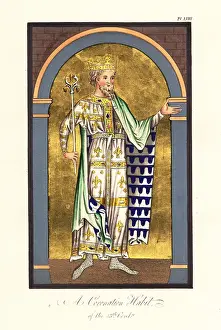 Dalmatic: King in coronation habit, 13th century