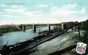 Tyne: King Edward Bridge, Newcastle-upon-Tyne, Northumberland