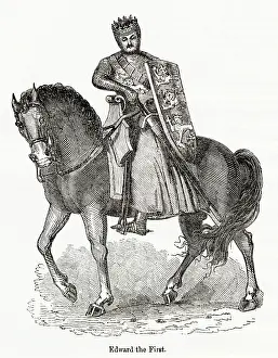 Armoury: King Edward I on horseback