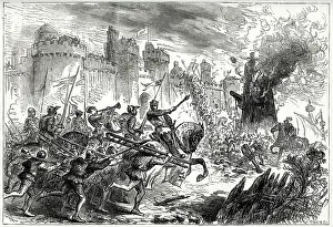 Crenellation: King Edward I at the Siege of Berwick, Scotland